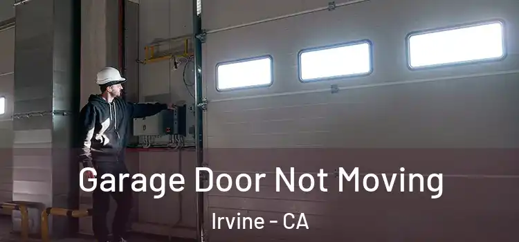  Garage Door Not Moving Irvine - CA